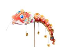 Hellery Serpent Dansant DIY, Kit D’artisanat de Lanterne En Papier Fait à La Main, Kit de Matériel Artisanal, Cadeau de Team Building Décoratif, Réunion, Sheniandaji