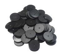 Hellery Socles Ronds pour Figurines Miniatures de 28 Mm, Vitrine de Jeux de Table, 50 Pièces