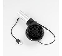 Hellery Souffleur Usb Ajustable Allume-barbecue Soufflerie Ventilateur Briquette Allume-feu Buse Inox 10cm Utilisable avec, Moderne, Avec Port USB Non Réglable Et Tube En Acier Inoxydable De 10 Cm