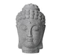 Hellery Statue Tête de Bouddha Sculpture Buste, Chinois, Tête De Bouddha B, 30cm De Hauteur, 18cm De Longueur, 17cm De Largeur