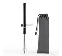 Hellery Support Canne à Pêche avec Sac Stable Pique Surfcasting Robuste Support Canne avec Piquet pour Plage