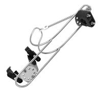 Hellery Support de Bouée de Sauvetage pour Bateau, Support de Bouée de Sauvetage en Fer à Cheval pour Yacht, Sauveteur de Bateau