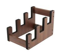 Hellery Support de Guitare pour Trois Instruments, Présentoir pour Guitares Acoustiques