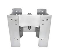Hellery Support Moteur Hors-Bord Robuste Stabilisateur de Moteur Hors-Bord Installation Facile Équipement Nautique pour Navigation , Plaque De Levage Manuelle Pour Hors-bord - 150