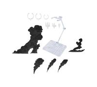 Hellery Support pour Figurines avec Effets de Fumée, Portable, Stable, Facile à Utiliser, Idéal pour Exposer Des Poupées Ou Des Figurines, noir