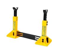 Hellery Support Voiture Télécommandée RC Jack Stand Métal Outil Simulation Réparation Présentoir Modèle Compatible Crawler Utilisation en Photographie, Jaune