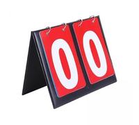 Hellery Tableau de Bord de Table Polyvalent 4x, Rabattable, Portable, Amovible, à 2 Chiffres, pour Le Basket-ball, Le Volley-ball, Les Sports de Plein Air