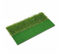 Hellery Tapis D Entraînement de Golf de Frappe D Approche D Exercice avec Zone Lisse et Section Plus Haute Base EVA Épaissie pour Stabilité Adapté à la Maison Bureau Intérieur, 30 60CM