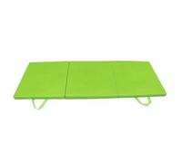 Hellery Tapis de Fitness Pliable Tapis d'Exercice Tapis de Gymnastique Coussin d'Entraînement Matelas de Sol Enveloppe PVC Ferme et Cœur Souple Transport
