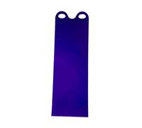 Hellery Tapis de Glisse sur Neige en Polyéthylène, Tapis de Luge Pliable et Portable, Traîneau à Sable Volant avec Poignées, Luge sur Neige pour Glissades Hivernales, Jeux sur Pelouse et Plage, Bleu