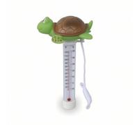 Hellery Thermomètre Piscine Flottant Double Échelle Thermomètre Flottant avec Cordon pour Bassin