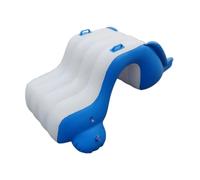 Hellery Toboggan Gonflable, Jeu d'été Pratique pour Enfants, Structure Gonflable d'escalade et d'aménagement Aquatique pour Le Jardin.