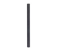 Hellery Tube en fibre de carbone mat, tige de 500 mm, rouleau 3K, tube rond enroulé pour équipement sportif, modèle RC, bricolage, avion RC, 20x18x500mm