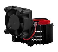 Hellery Ventilateur de Refroidissement Robuste pour Moteurs électriques de Voitures Radiocommandées, Conçu pour Dissiper La Chaleur, Noir