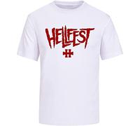 Hellfest Heavy Metal Music Festival Men's T-Shirt Tee T-Shirt White XXL