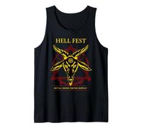 HellFest Metal Mosh, Drink, Repeat Baphomet Débardeur