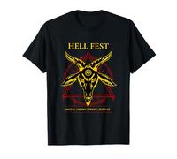 HellFest Metal Mosh, Drink, Repeat Baphomet T-Shirt