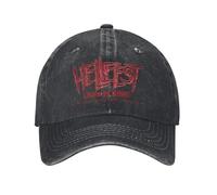 Hellfest Out of Bounds 2025 Trucker Hat Accessoires pour Hommes Femmes Casquettes de Baseball Rock Music Festival Classic Wear Snapback Caps