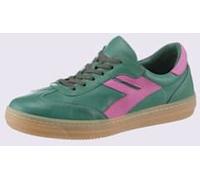 Helline Baskets cuir nappa de vache - - vert-fuchsia VERT-FUCHSIA 37