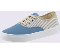 Helline Baskets qualité toile - - bleu-blanc BLEU-BLANC 38