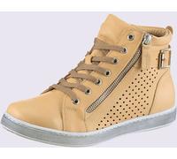 Helline Bottine courte cuir nappa de vache - - couleur chamois COULEUR CHAMOIS 40