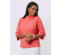 Helline T-shirt à col montant 50% modal - - corail CORAIL 56