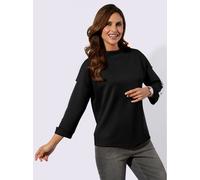 Helline T-shirt à col montant 50% modal - - noir-blanc NOIR-BLANC 52