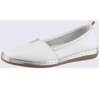 Helline Trotteurs cuir nappa de vache - - blanc-couleur argenté BLANC-COULEUR ARGENTÉ 36