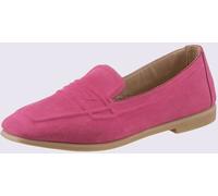Helline Trotteurs cuir velours de vache. - - fuchsia FUCHSIA 42