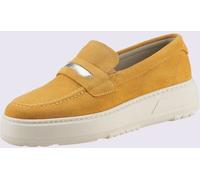 Helline Trotteurs cuir velours de vache. - - jaune JAUNE 41