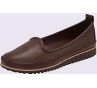 Helline Trotteurs semelle intérieure amovible en cuir - - marron foncé MARRON FONCÉ 37