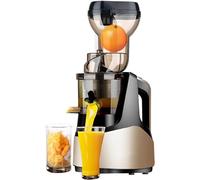 HELLKIDS Presse-Agrumes Automatique 150 W avec Grand diamètre de 8,2 cm - Presse-Agrumes électrique pour Fruits et légumes, Facile à Nettoyer, Presser Les Fruits, légumes, Produits à Base de soja,A