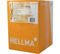 HELLMA Sticks de sucre de canne, dans pr‚sentoir emballage unitaire contenu: 500 piŠces de 4 g (40013701/ 60000084)