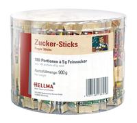 Hellma Sucre Bâtons Creativeline Paries Boîte Ronde 180Stück
