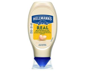 Hellmann's Real Mayonnaise (avec huile de colza, idéal comme frites et sauce hamburger et vinaigrettes) Lot de 2 (2 x 430 ml)