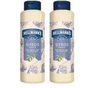 Hellmann's Sauce Gyros 850 ml (Lot de 2)