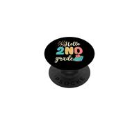 Hello 2e année deuxième année School Picture Day Sunshine PopSockets PopGrip Adhésif