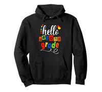 Hello 2nd Grade Student Teacher Cute 1st Day of School Sweat à Capuche