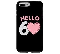 Hello 60 Joyeux 60e anniversaire Coque pour iPhone 7 Plus/8 Plus
