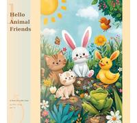 Hello Animal Friends: A Sweet Bedtime Animal Adventure to Spark Curiosity, Learning & Joy