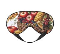 Hello Autumn Masque de sommeil léger respirant bloquant la lumière pour voyage, yoga, aventures en plein air