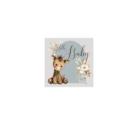 Hello Baby, Baby Shower Guest Book (Hardback)