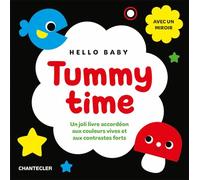 Hello Baby - Tummy Time (livre accordéon dans une boîte) Collectif (Auteur)