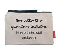 hello-bags B-002-NONVOLTARTI, Portefeuilles à Main pour Femme, Écru, Medium, Ecru, Medium