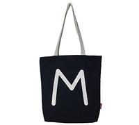 Hello- Bags. Sac Totebag. Extérieur : Cotton 100%. Avec fermeture éclair, doublure et poche intérieure. Inclue une enveloppe kraft de cadeau. Modèle « M ». Couleur : Écru/Noir. Mesures : 37 * 38 cm.