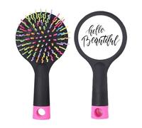 Hello Beautiful Citation Handwrite Brosse à cheveux démêlante Base coussin