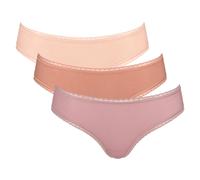 Hello by Sloggi Lot de 3 hipsters femme (hipster corail/rose/abricot, 44)