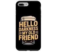 Hello Darkness, Mon Vieil ami, Amateur de bière Coque pour iPhone 7 Plus/8 Plus