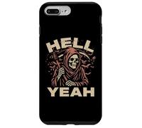 Hello Darkness Mon Vieil ami Grim Reaper L'ange de la Mort Coque pour iPhone 7 Plus/8 Plus