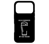 Hello Darkness, Mon Vieil ami, Irish Stout Porter Coque pour iPhone 17 Pro